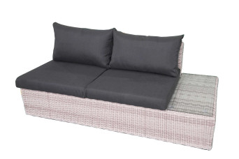 category Fonteyn | Loungebank 2-zits Links Salou | Halfmoon Light Grey 759241-31